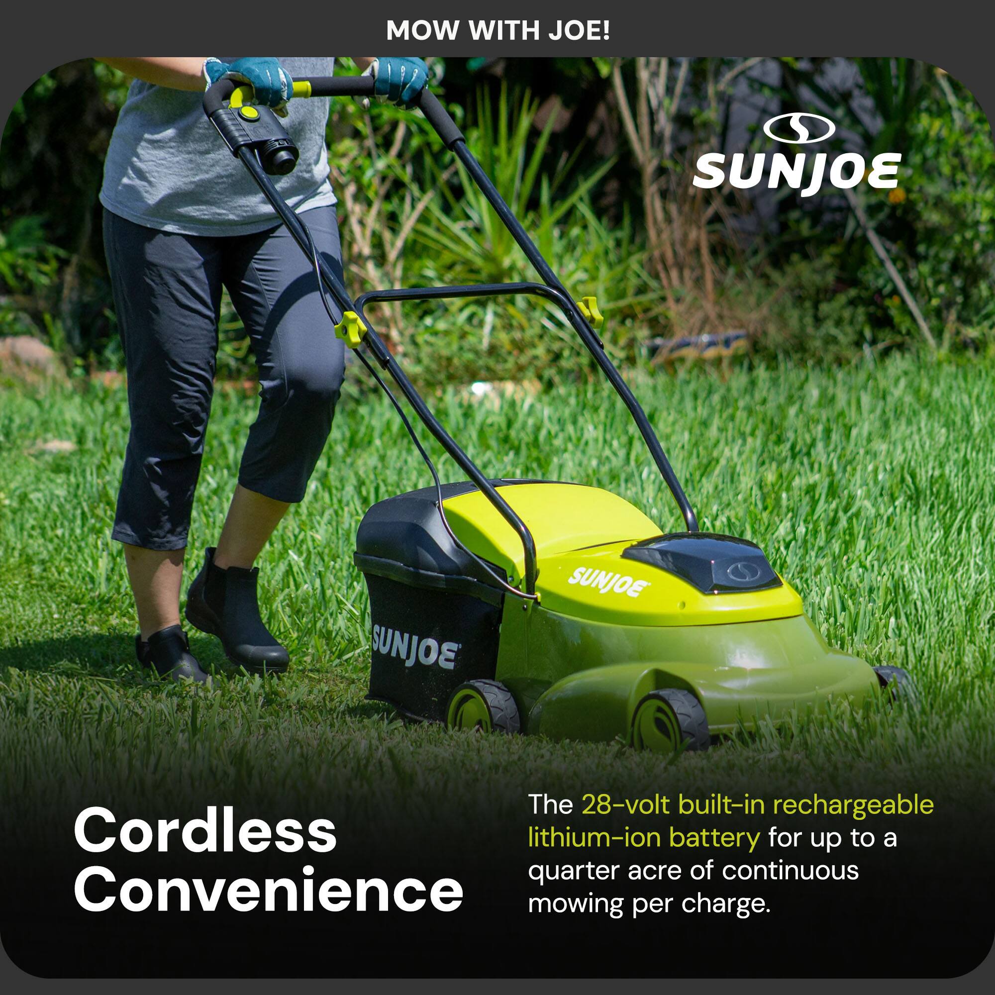 Sun Joe Lawn Mower Battery
