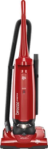 Dirt Devil - Breeze Stretch Upright Vacuum - Red-Front_Standard 