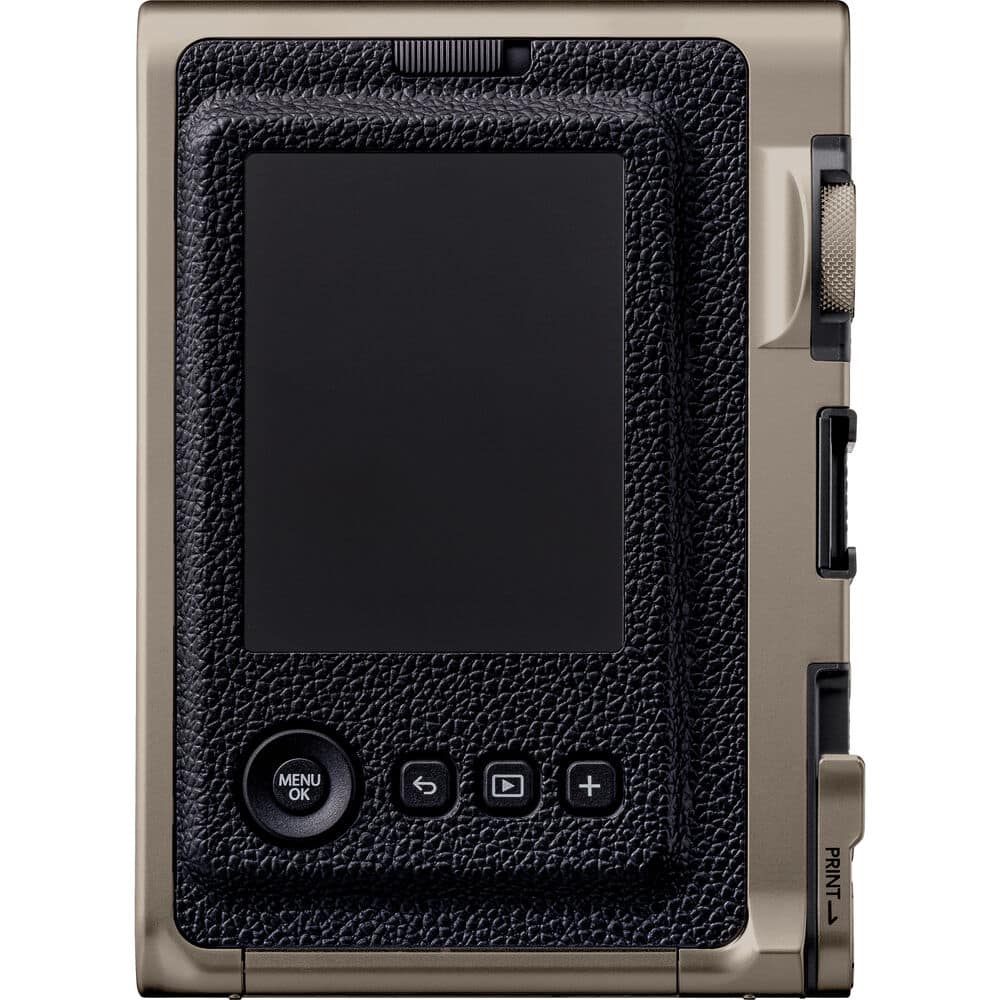 Fujifilm INSTAX Mini EVO Instant Camera Bundle Titanium Gold
