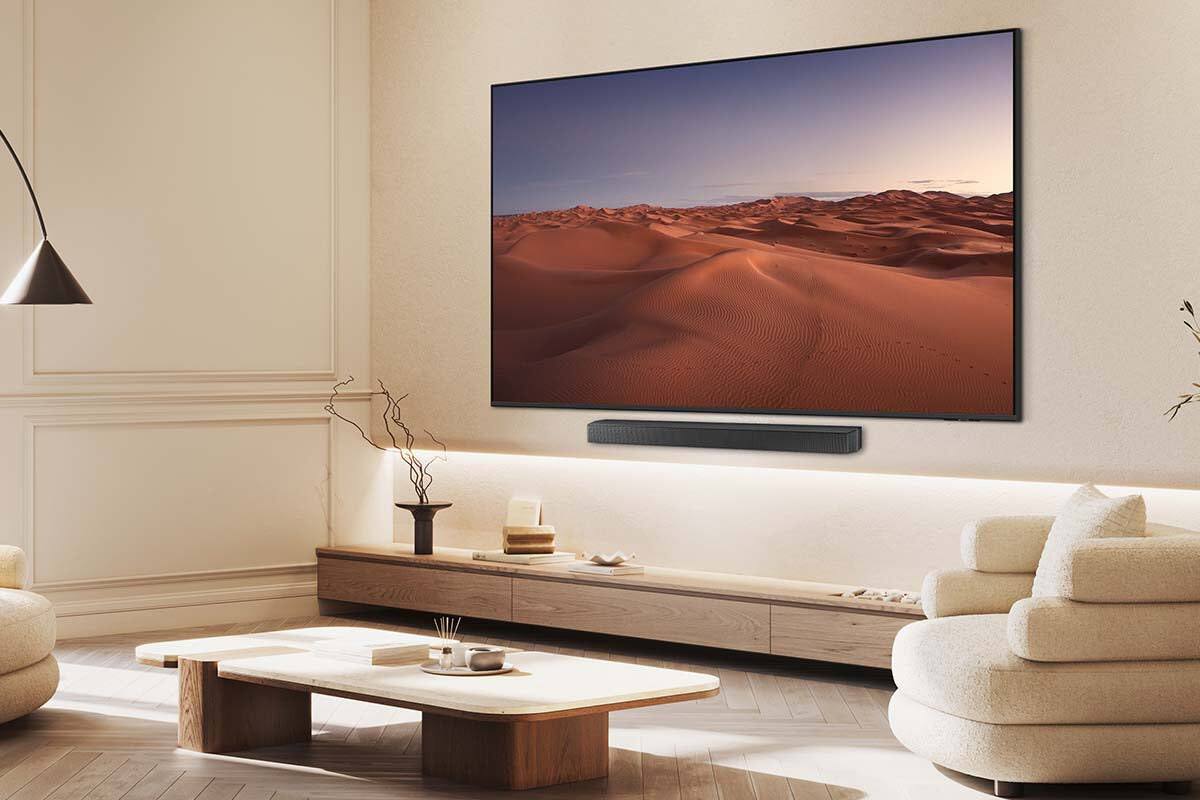 Alt View 20. Samsung - 55” Class Q6F Series QLED 4K UHD SamsungVision AI Smart Tizen TV (2025) - Black.