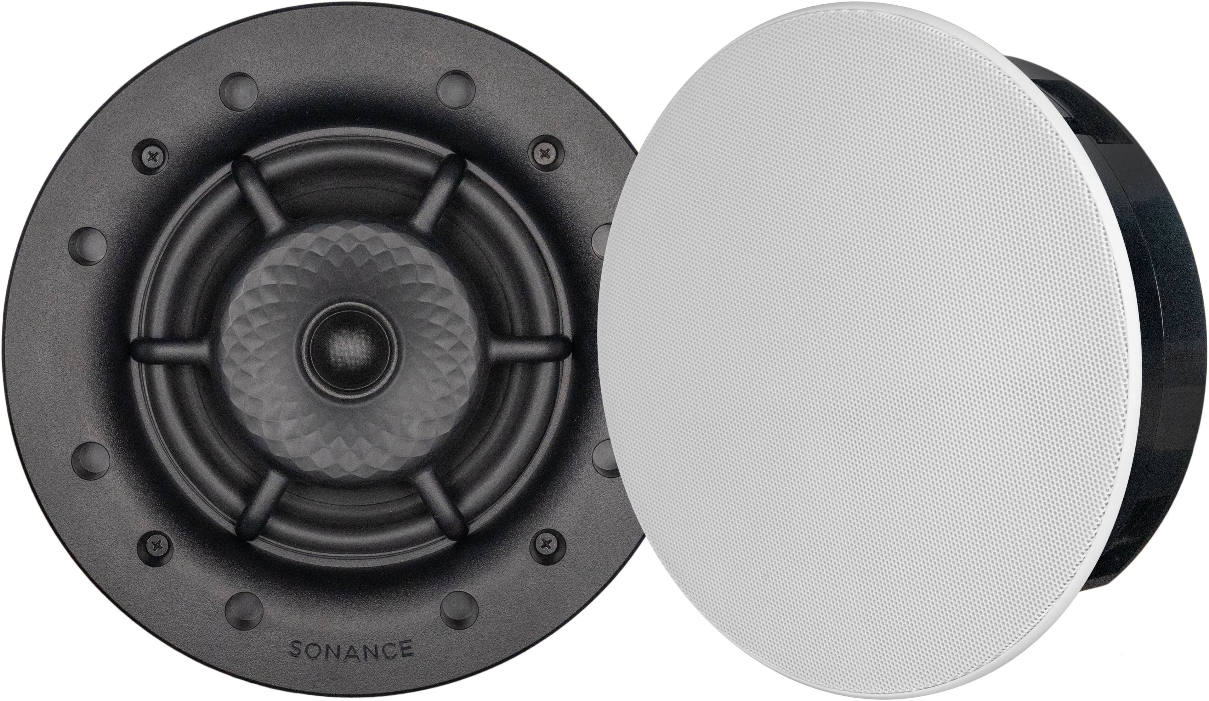 Sonance - VXXT6R - Visual Experience Extreme 6.5" 2-Way Indoor/Outdoor In Ceiling Speakers (Pair) - Paintable White