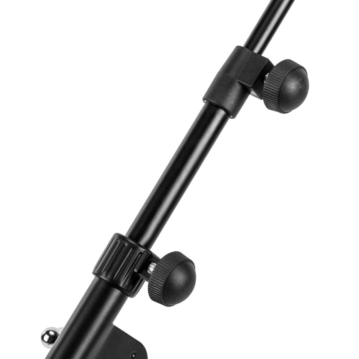 Alt View 3. H&A - H&A Short Tripod Microphone Stand with Telescoping Boom.