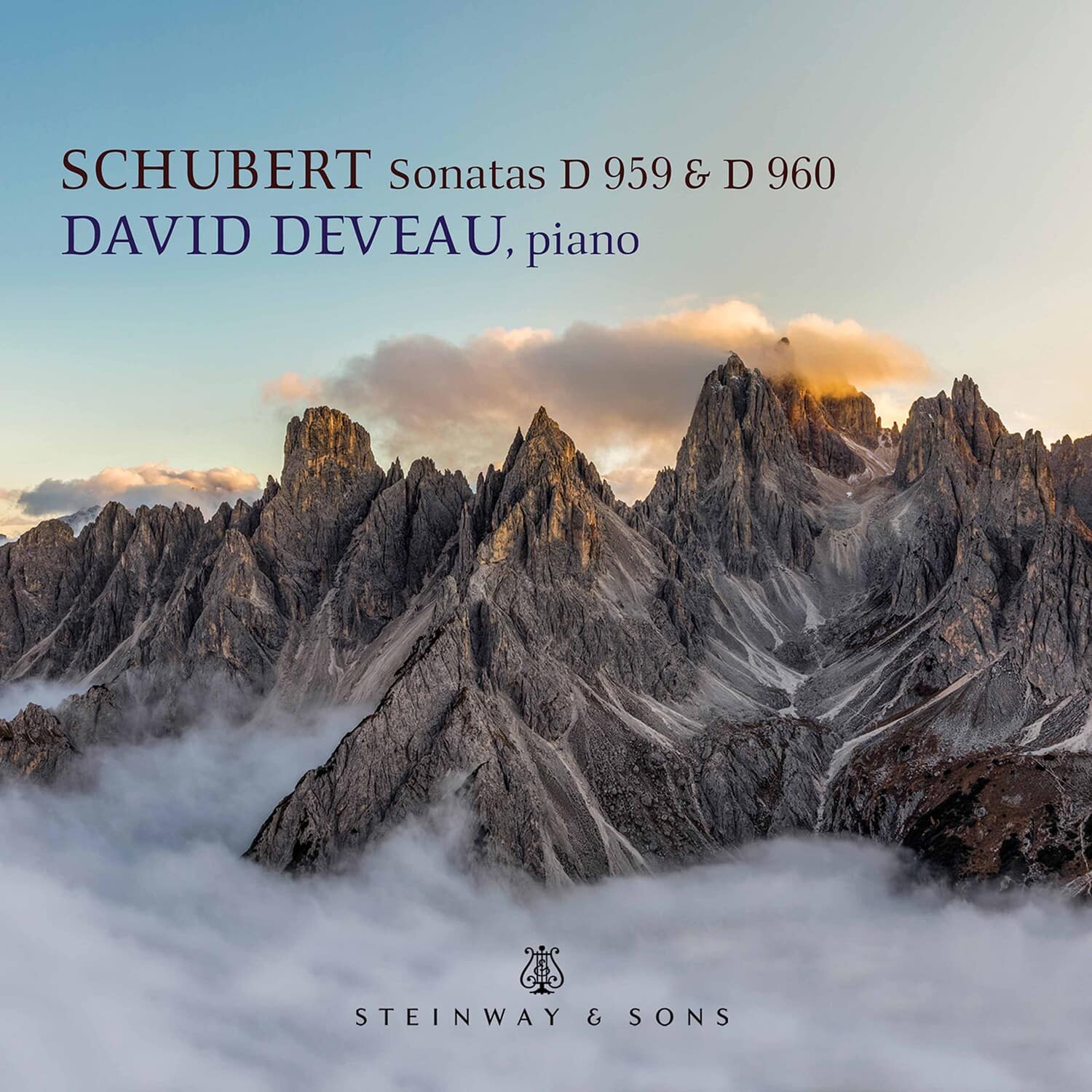 David Deveau - Sonatas D 959 & D 960  - COMPACT DISCS