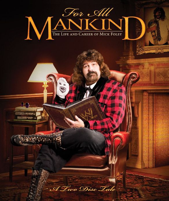  WWE: For All Mankind - The Life and Career of Mick Foley [2 Discs] [Blu-ray] [2013]