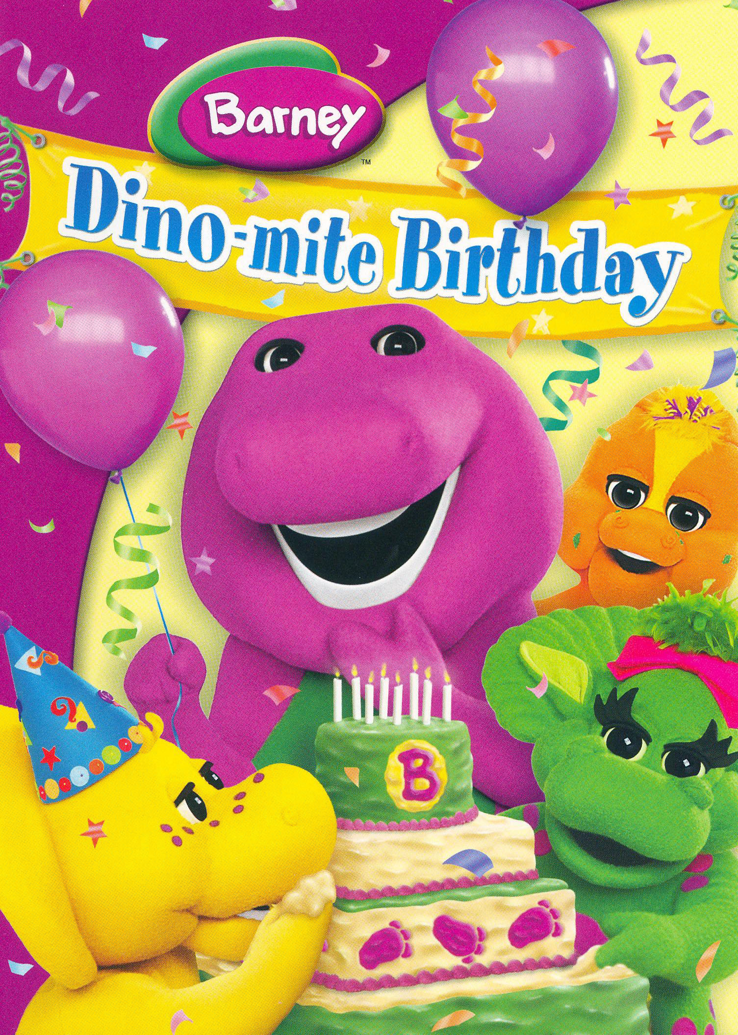 Barney: Dino-Mite Birthday DVD - Best Buy.