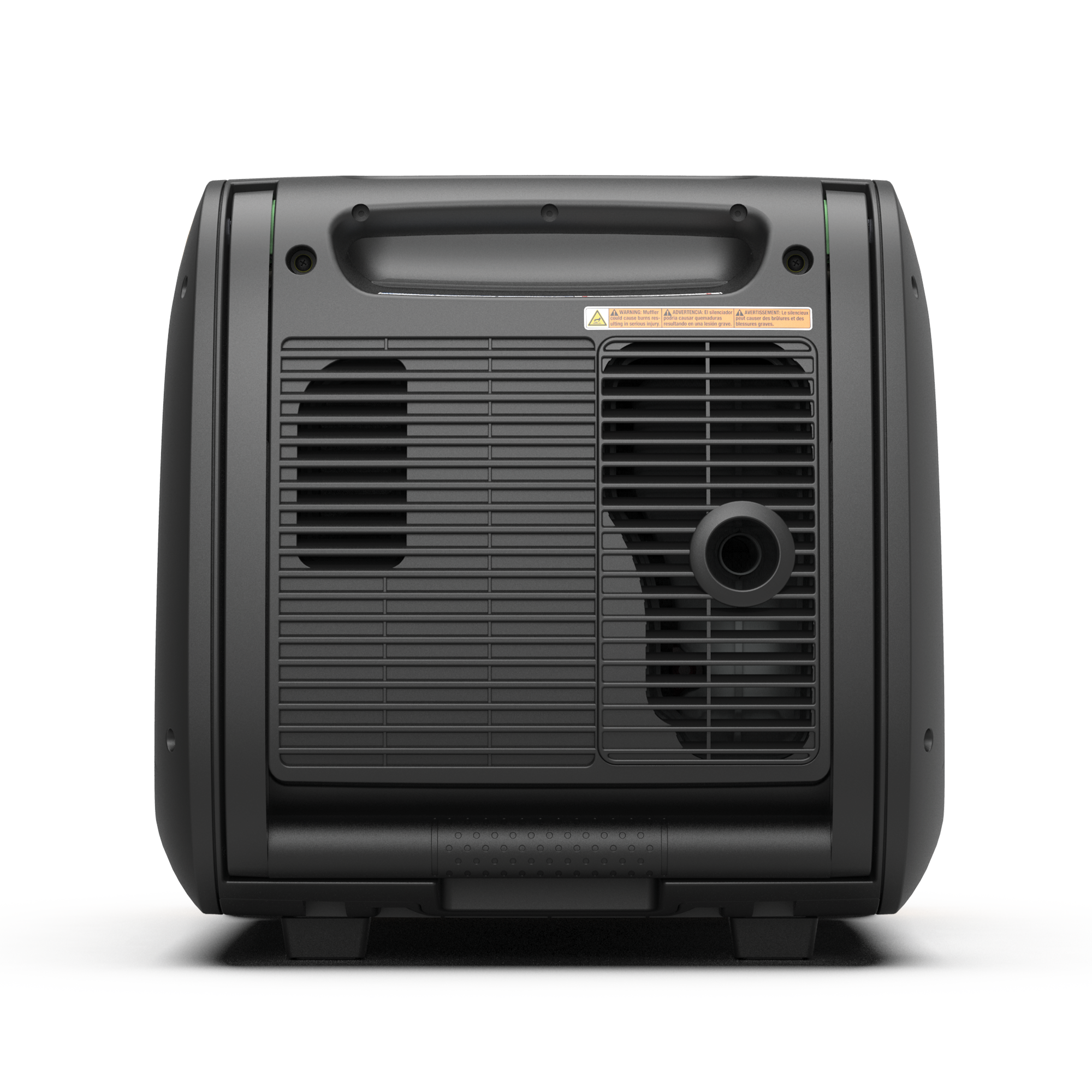 Alt View 5. Firman - W03382 Electric & Remote Start 120V RV Ready 3650-Watt Gasoline Inverter Portable Generator - Black, Gold.
