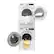 Left. Conserv - Conserv Luxe 2.2 cu.ft Compact Steam Washer 110 V + 4.0 cu.ft Ventless Dryer Energy Star Sensor Dry Pull-Out Shelf 220V - White.