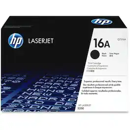 HP - 16A Toner Cartridge - Black