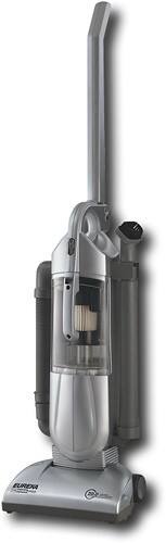 Angle Standard. Eureka - Bagless Mini Upright Vacuum - Gray.