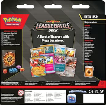 pokemon trading card game charizard ex league battle deck list Pokmon TCG: Charizard-ex (a deck of 60 cards ready to play with Charizard-ex and Pidgeot-ex) Toys & Games card deck built around the power of Mega Lucario ex Charizard ex League Battle Deck"