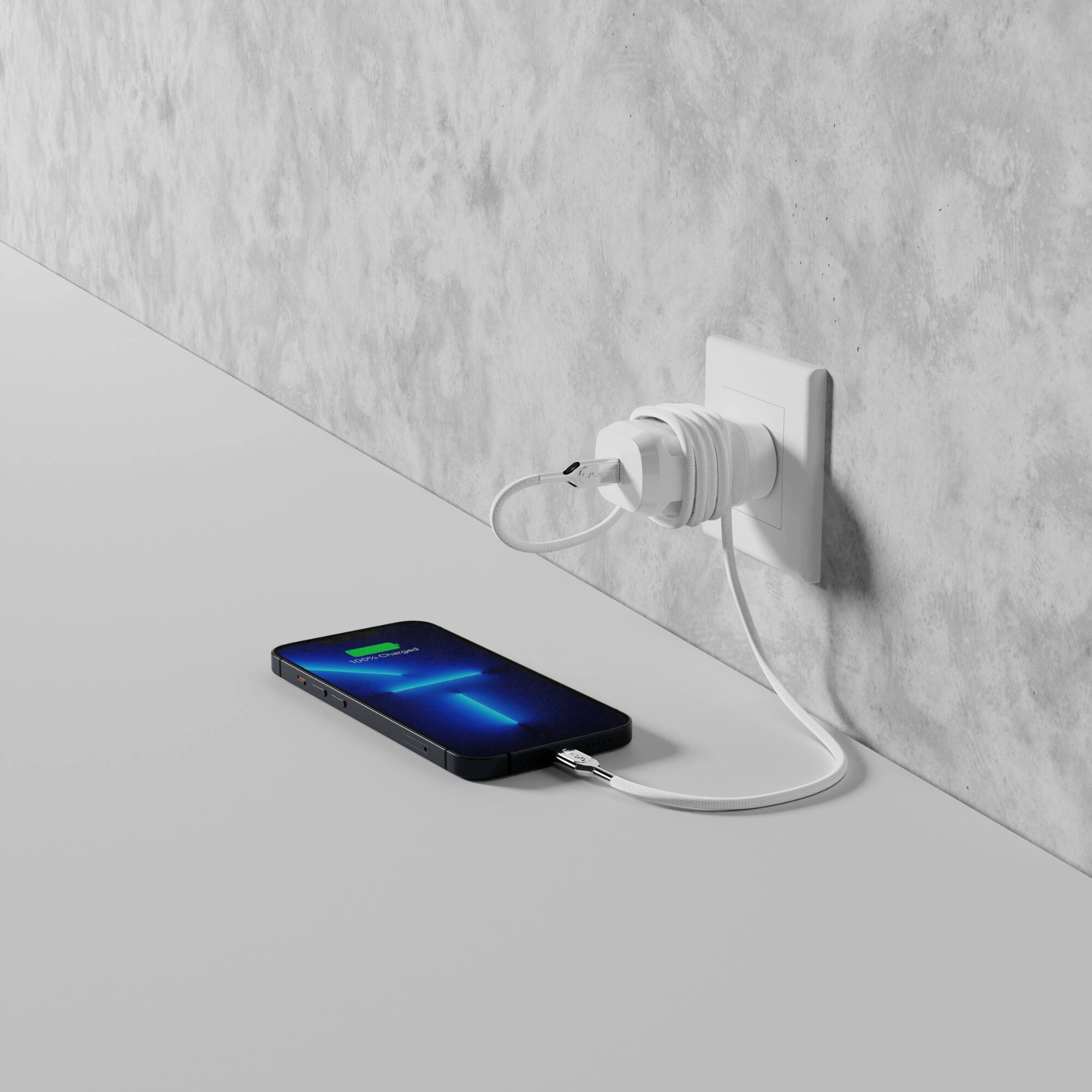 Alt View 8. Cygnett - PowerMaxx 30W PD Wall Charger for Super Fast Charging of Smartphones - White.
