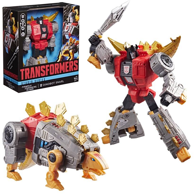 e E 10ND 8- F JYNS 6 JOBON I TRANSFORMERS AM TRANSFORMERS SERIES P S0S 1IAA STUDIO DINOBOT SNARL - TRANSFORMERS I MOV
