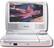 Front Standard. Philips - 7" Susan G Komen Portable DVD Player - Pink.