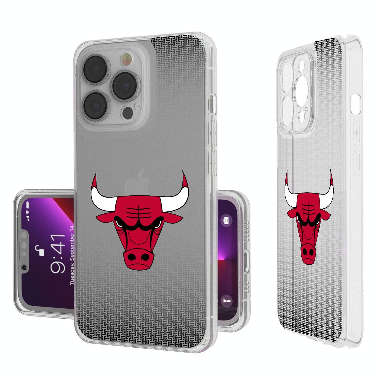 Keyscaper NBA Chicago Bulls Linen Logo iPhone Clear Case 14 Pro — free download