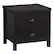 Angle. CorLiving - Boston 2-Drawer Night Stand - Brown.
