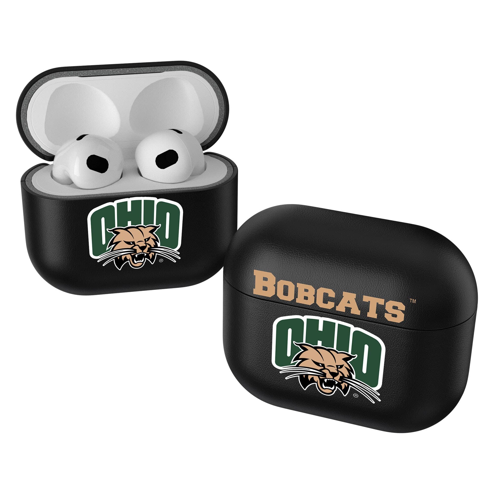 Keyscaper - Ohio Bobcats Ohio Bobcats Insignia 2nd Gen AirPods Pro Case Cover - Black