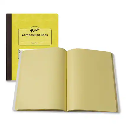 Pacon Composition Book
Your Name