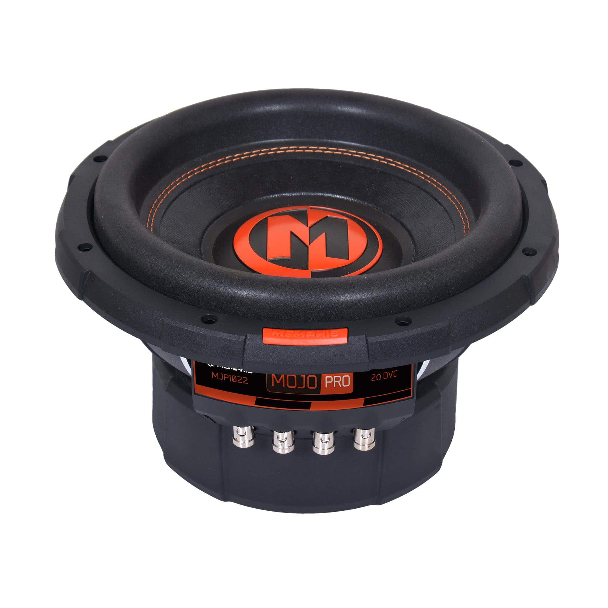 Memphis Car Audio - Memphis Audio MJP1022 MOJO Pro Series 10" Component Subwoofer With Dual 2-ohm Voice Coils - Black/Gray