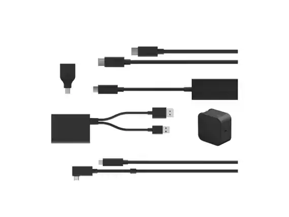Front. HTC - HTC Vive Wired PC Streaming Kit for Vive Focus Vision VR Headset - DisplayPort Mode Compatible - Black.