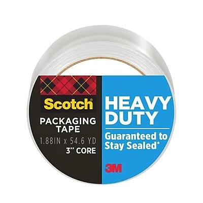 Scotch - Heavy Duty Shipping Packing Tape, 1.88" x 54.6 yds., (3850) - Clear