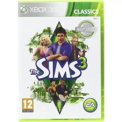 XBOX 360 CLASSICS PAL CLASSICS BEST SELLER AWARDED The SIMS3 TM 3 12 www.pegi.info EA - E10+ (Everyone 10+)