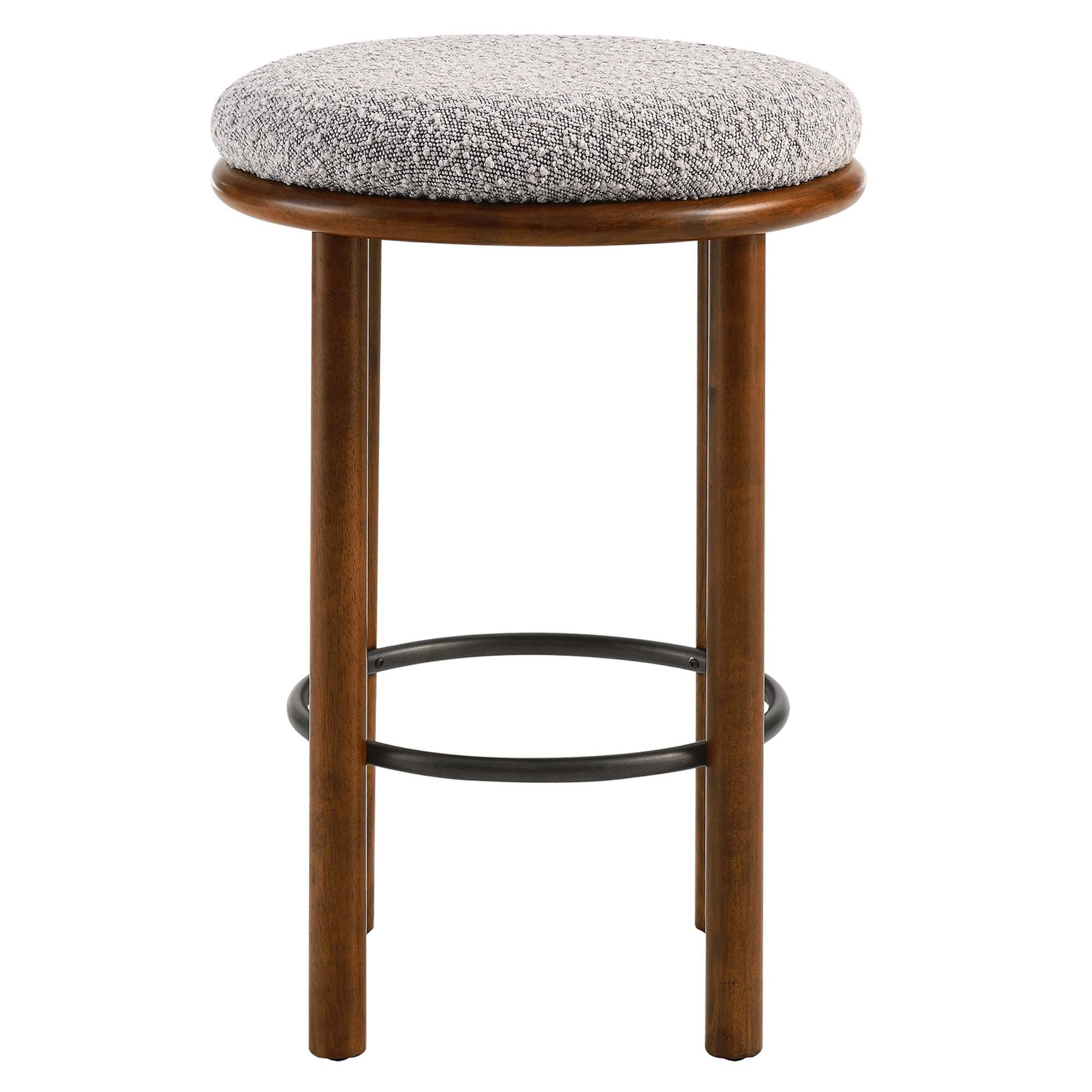 Alt View 1. Modway - Fable Boucle Fabric Counter Stools Set of 2 by Modway - 0.