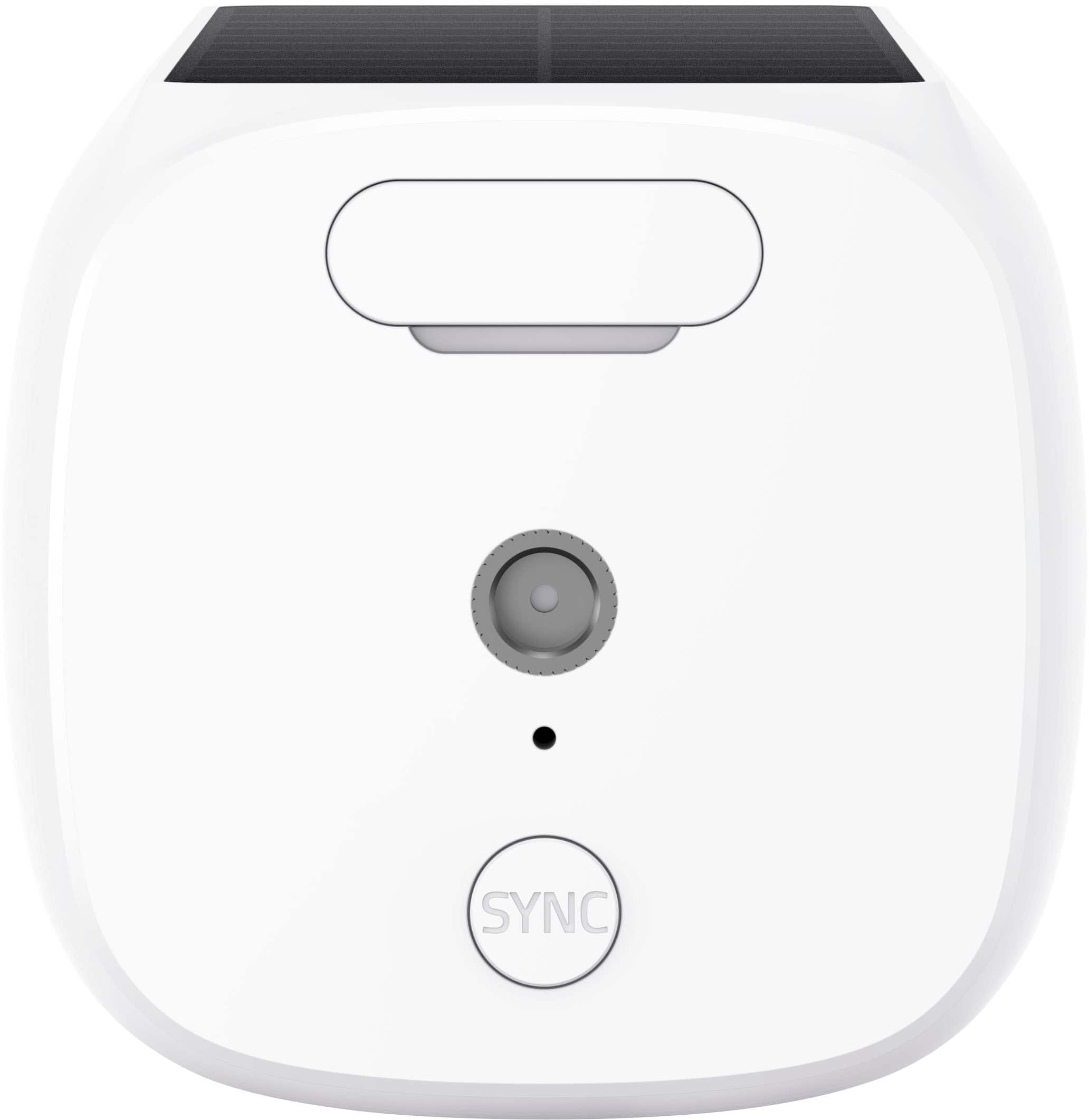 Alt View 11. eufy - eufyCam 3, 5-Outdoor Wireless 4K Solar Powered Security Cameras with HomeBase 3 - White.