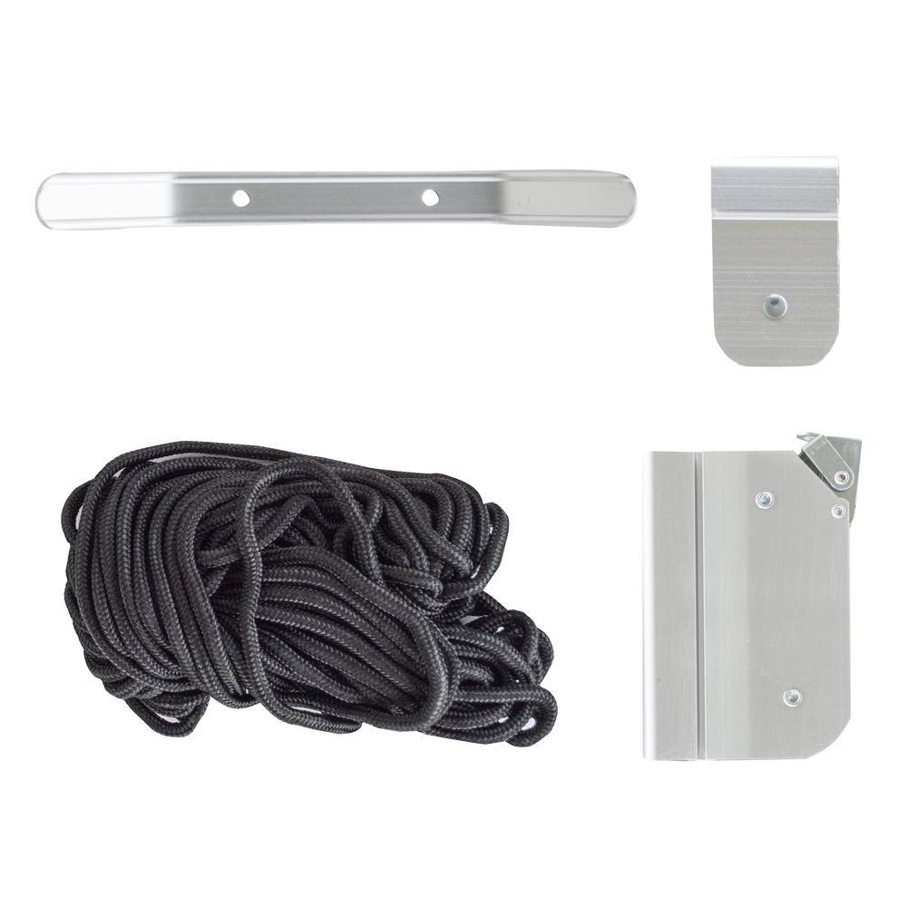 Alt View 9. Sportsman Pro-Series - Ceiling Mount Aluminum Bicycle Lift - Silver.