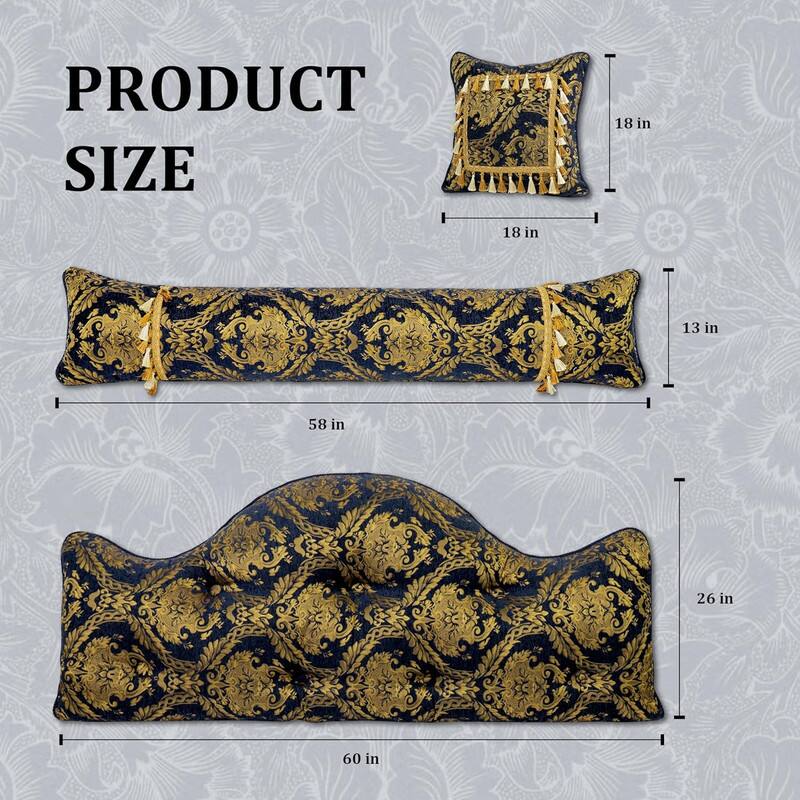 PRODUCT SIZE

- 18 in x 18 in
- 58 in x 13 in
- 60 in x 26 in
