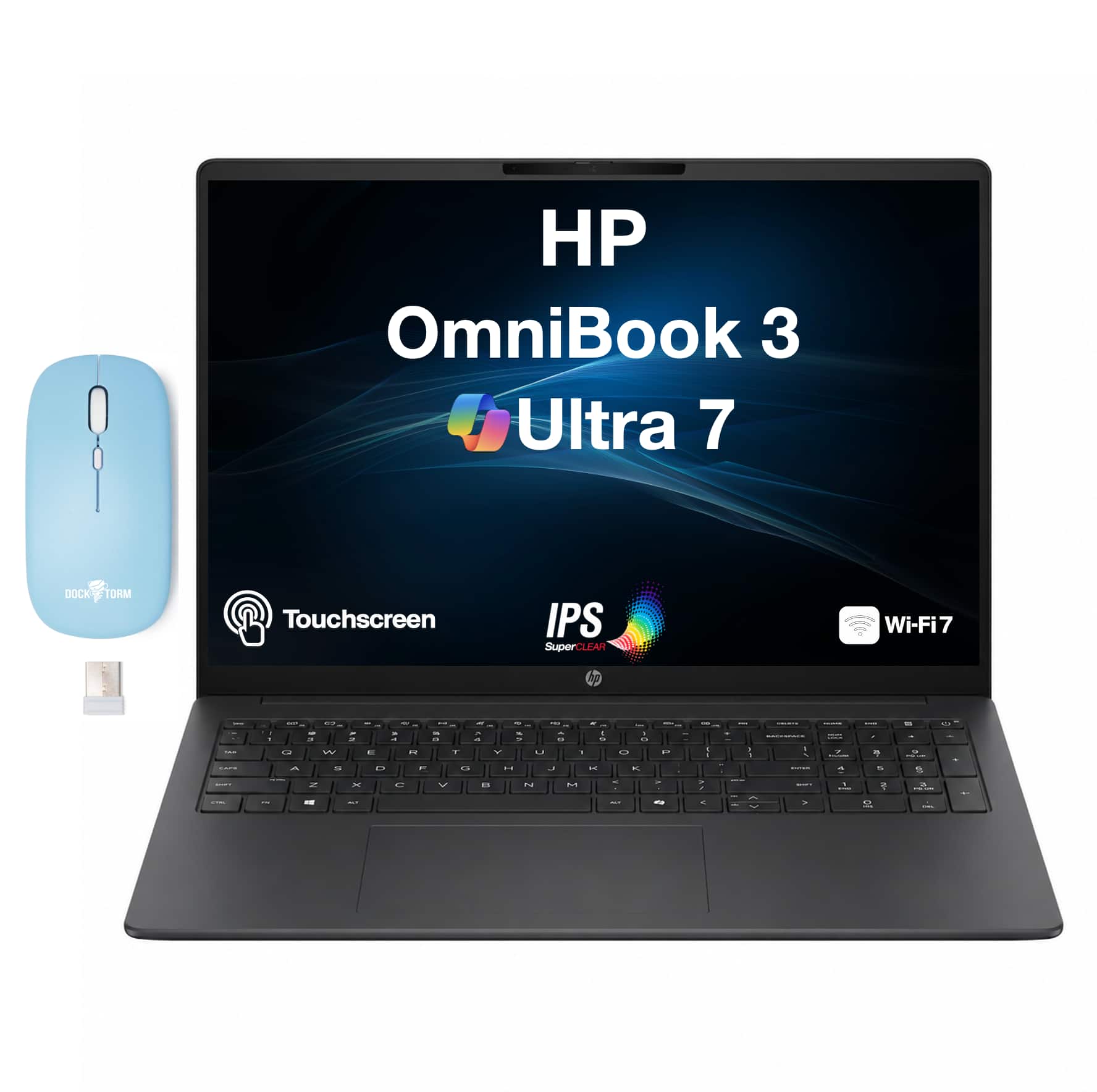 HP - Upgraded - OmniBook 3 Laptop 16.0 WUXGA Display (Ultra 7-255U, 16GB, 512GB SSD, Win 11 Pro) w/Dockztorm Wireless Mouse - Mica Silver price history on PriceWatchPro