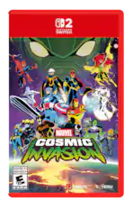 2 NINTENDO SWITCH. MARVEL COSMIC INVASION EVERYONE 10+ ENFANTS et ADULTES 10+ ESRB TRIBUTE DOTEMU