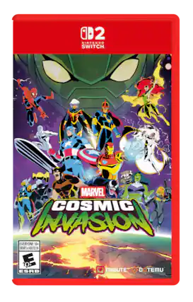 2 NINTENDO SWITCH. MARVEL COSMIC INVASION EVERYONE 10+ ENFANTS et ADULTES 10+ ESRB TRIBUTE DOTEMU - E10+ (Everyone 10+)