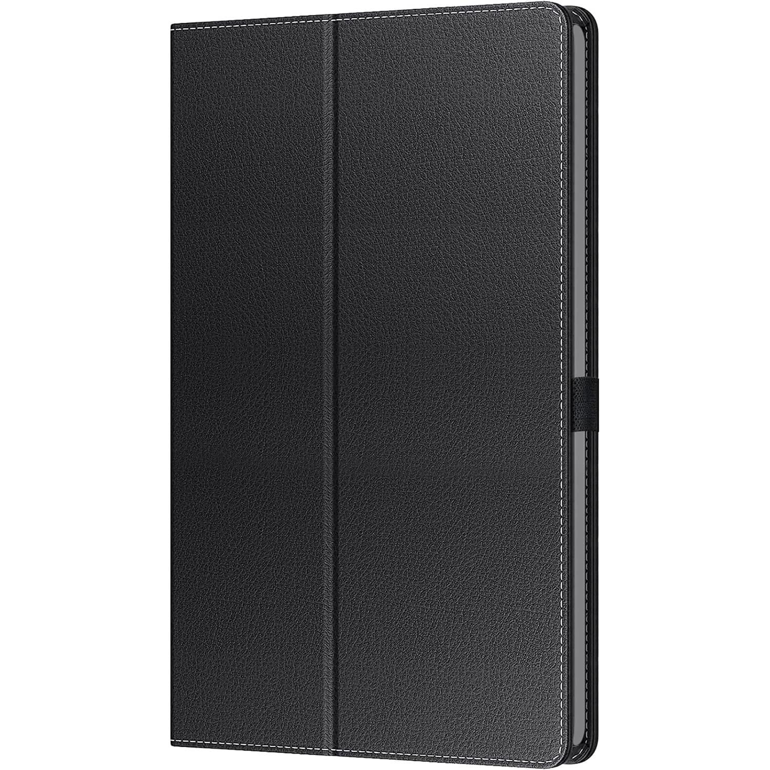 SaharaCase - Bi-Fold Folio Case for Lenovo Tab M9 - Black - Front_Zoom