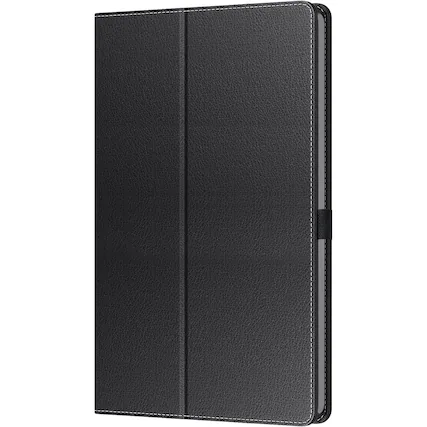 Front. SaharaCase - Bi-Fold Folio Case for Lenovo Tab M9 - Black.