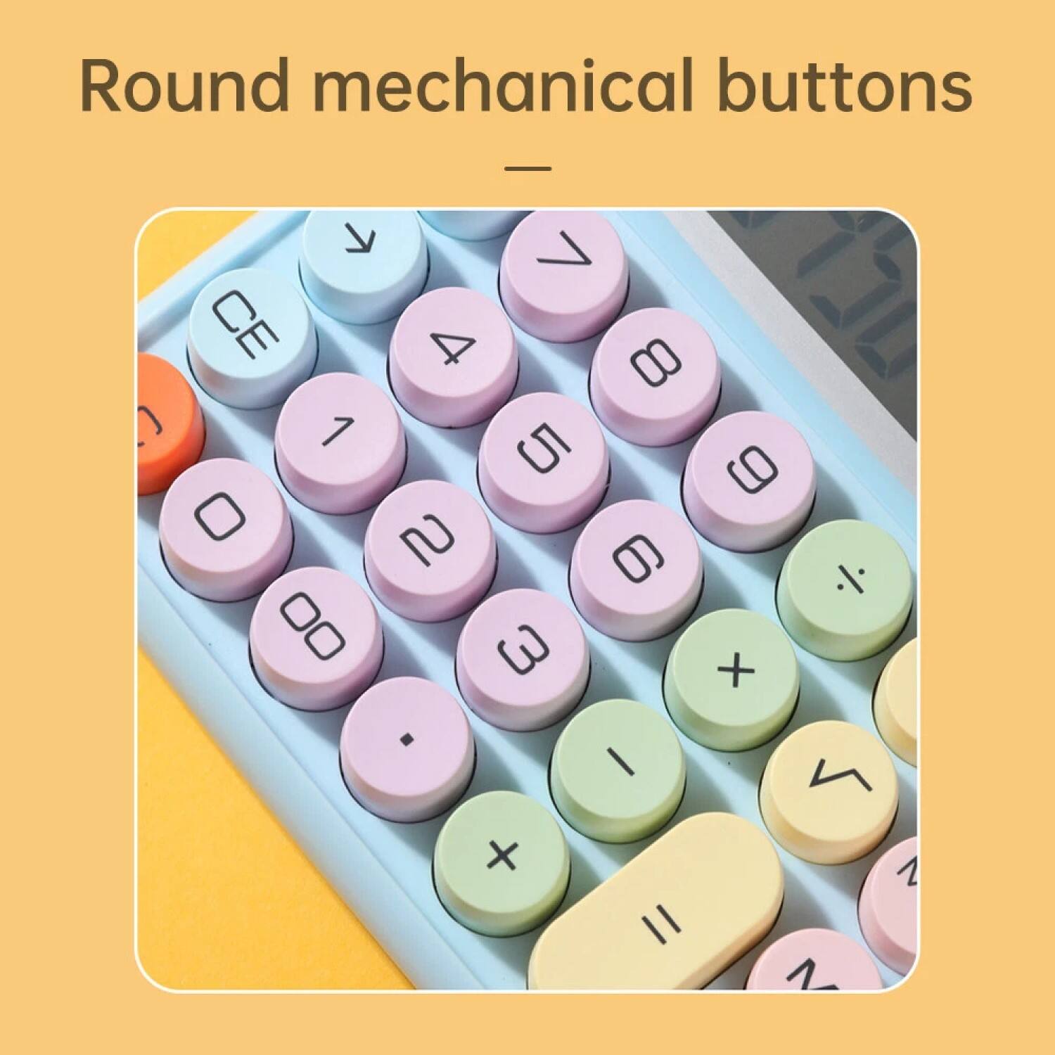 Round mechanical buttons