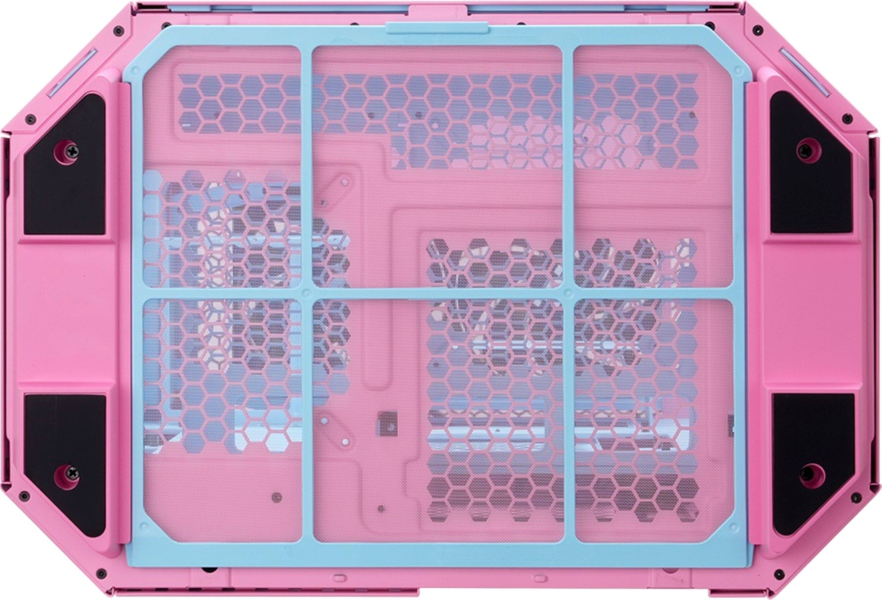 Alt View 13. Thermaltake - The Tower 600 Mid Tower ATX PC Case - Bubble Pink.