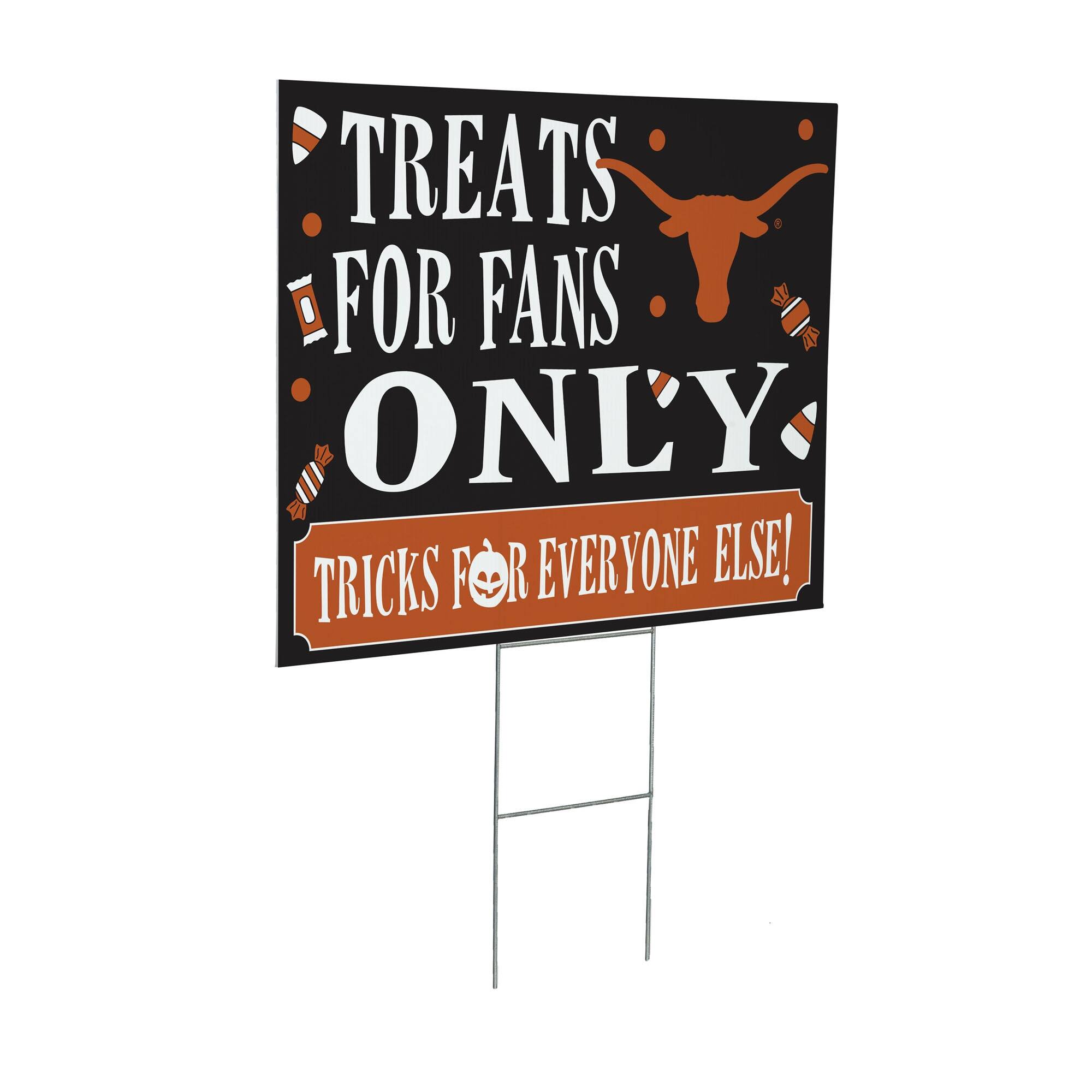TREATS FOR FANS ONLY  
TRICKS FOR EVERYONE ELSE!