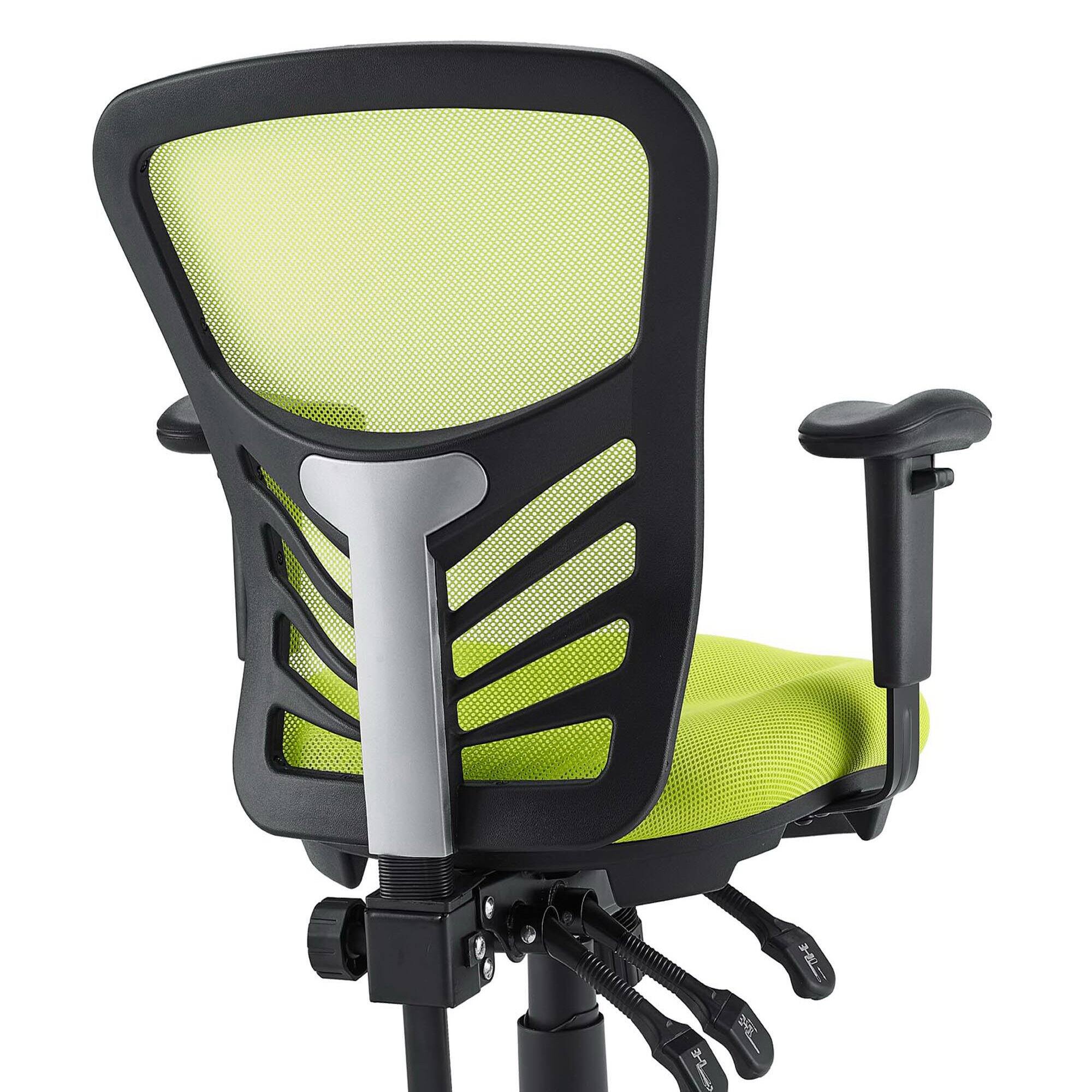 Alt View 7. Modway - Articulate Mesh Office Chair by Modway - Green.