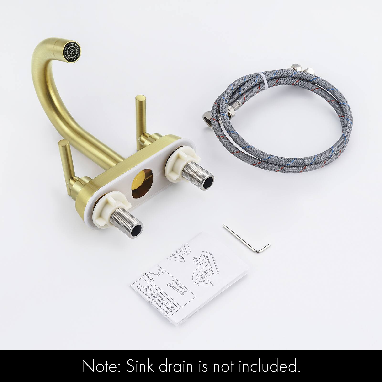 VORTEET RN  
* 20 -- - IU rumr a SIN - igce ans  
JUm BIIA - NOTdV M0M  

Note: Sink drain is not included.