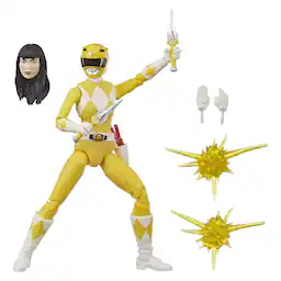 Power Rangers Lightning Collection Action Figure | Mighty Morphin Yellow Ranger