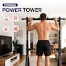 KERDOM - Foldable Pull Up Station Pull Up Bar For Home Gym, Power Tower Strength Training Space Saving Anti Slip, 300lbs Capacity - Black