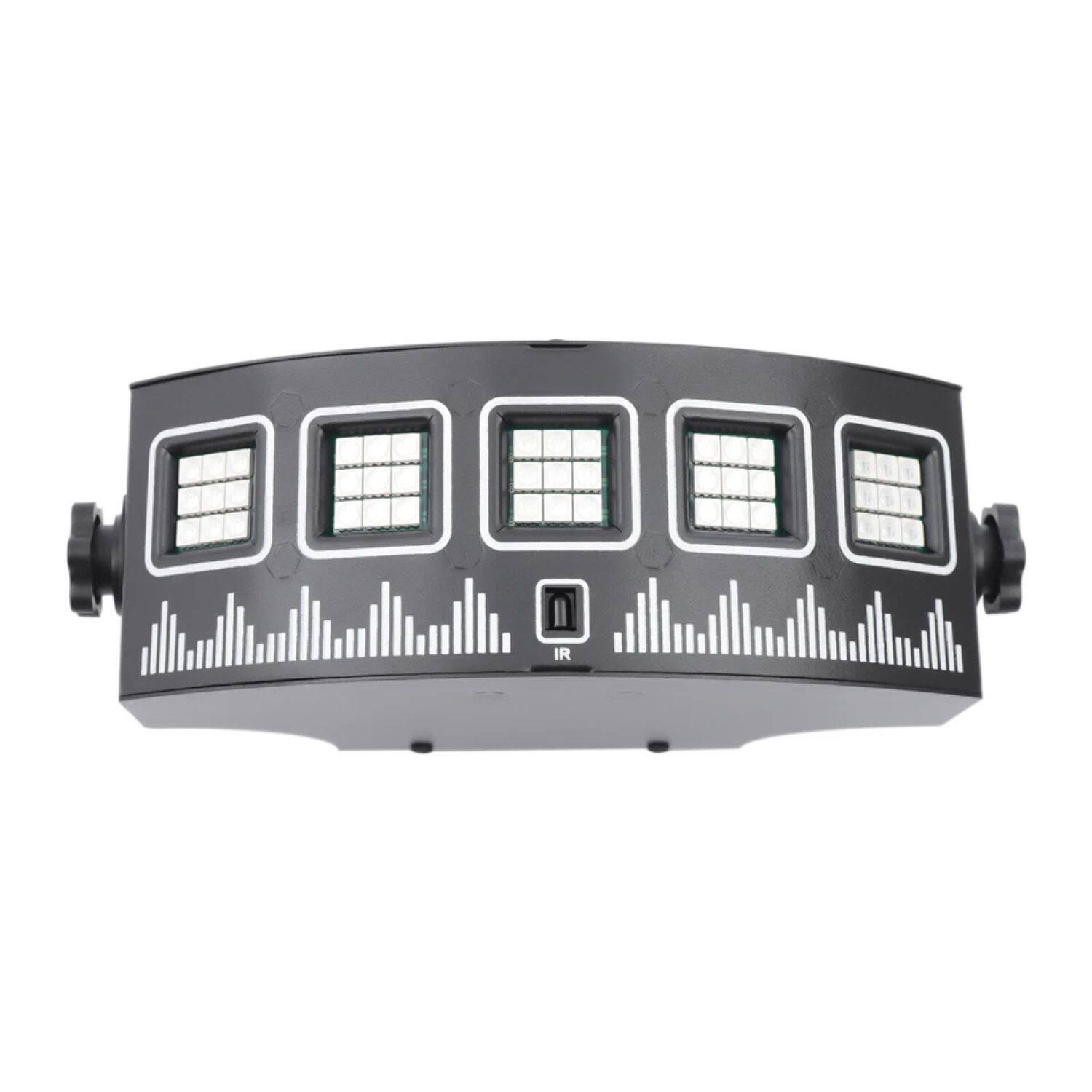 Left. Home Collection - 45-Bead DJ Disco Party Stage Light – LED Laser Projector for Club, Show & Event Lighting.