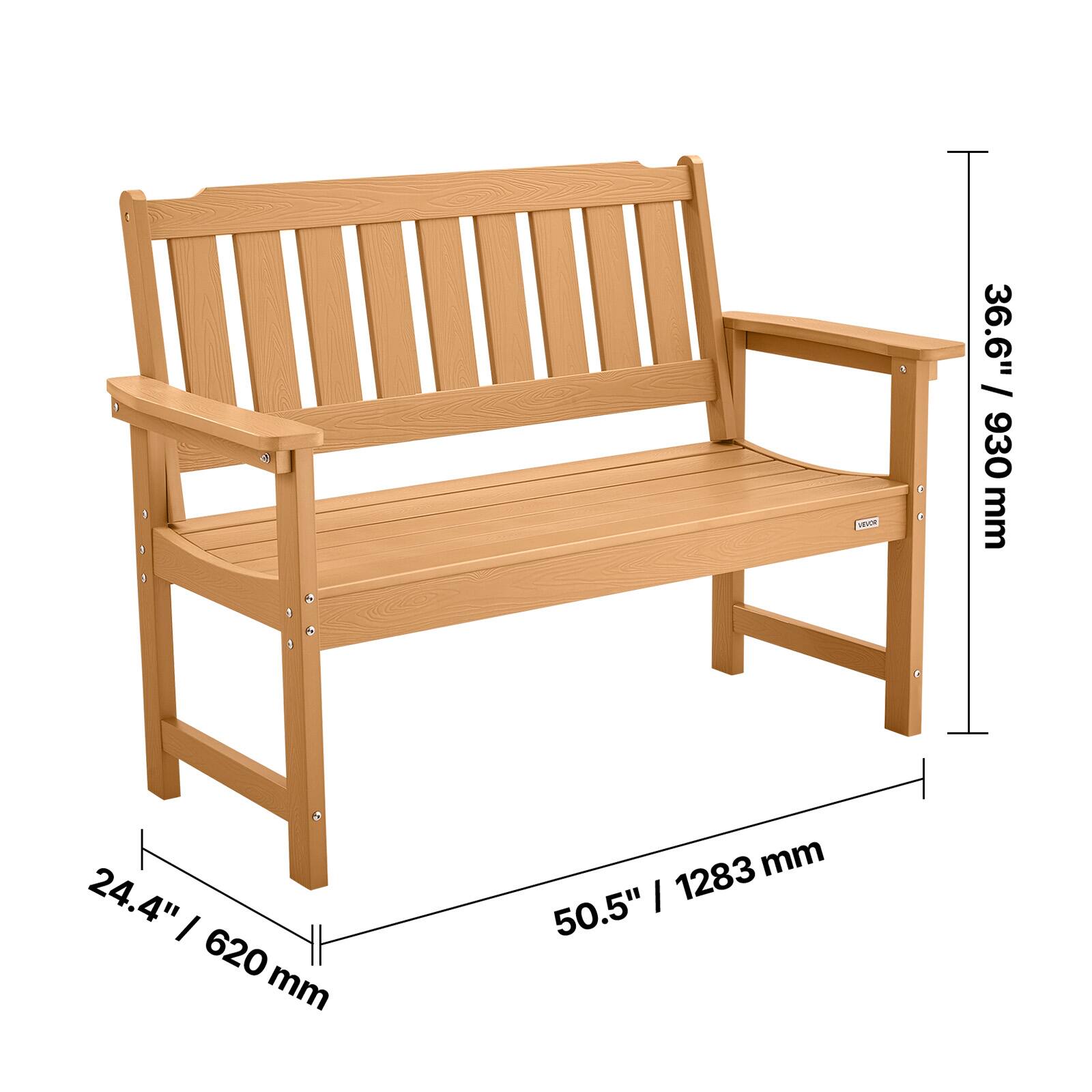 - Height: 36.6" / 930 mm
- Depth: 24.4" / 620 mm
- Length: 50.5" / 1283 mm
