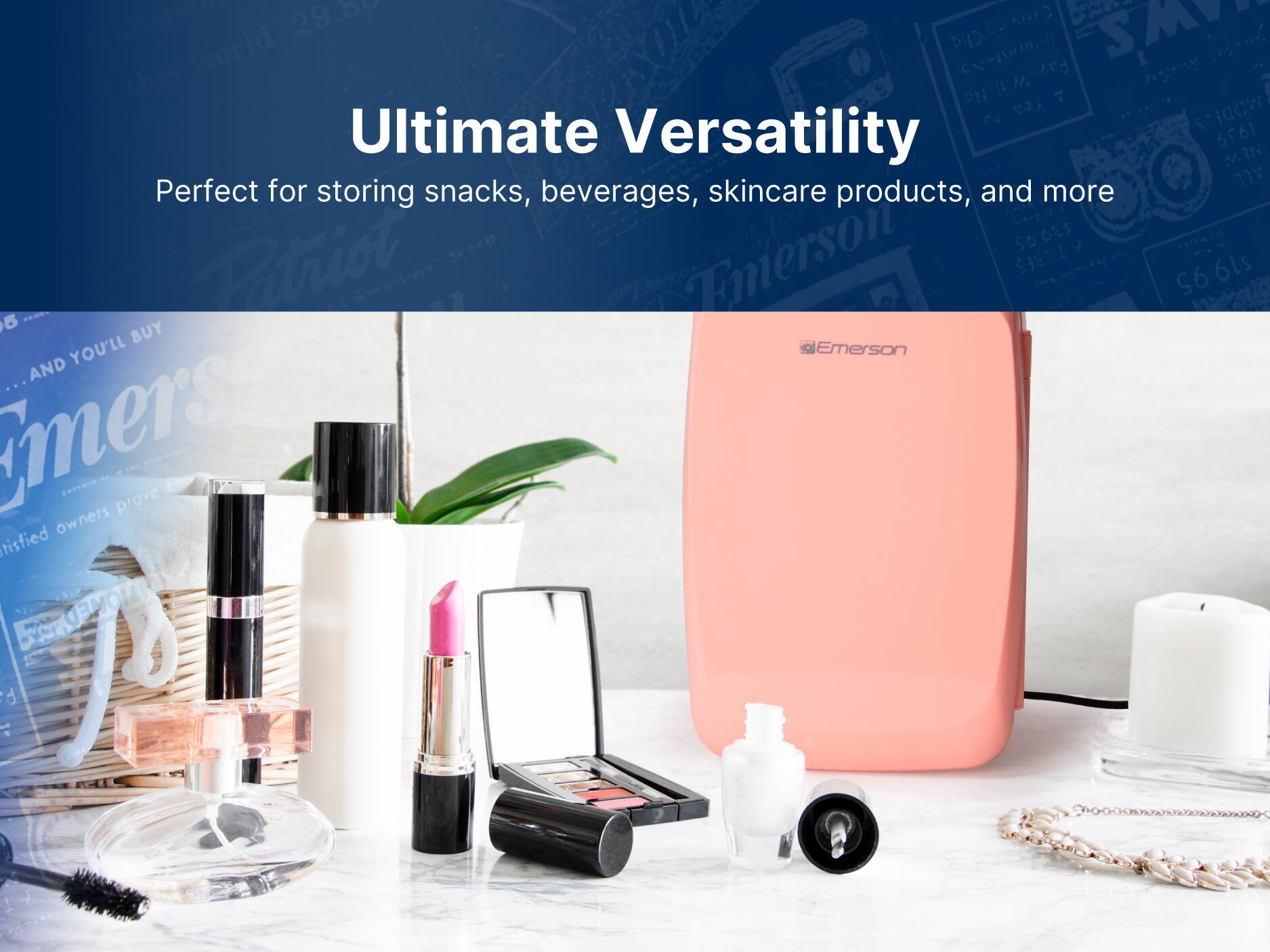 Ultimate Versatility
Perfect for storing snacks, beverages, skincare products, and more