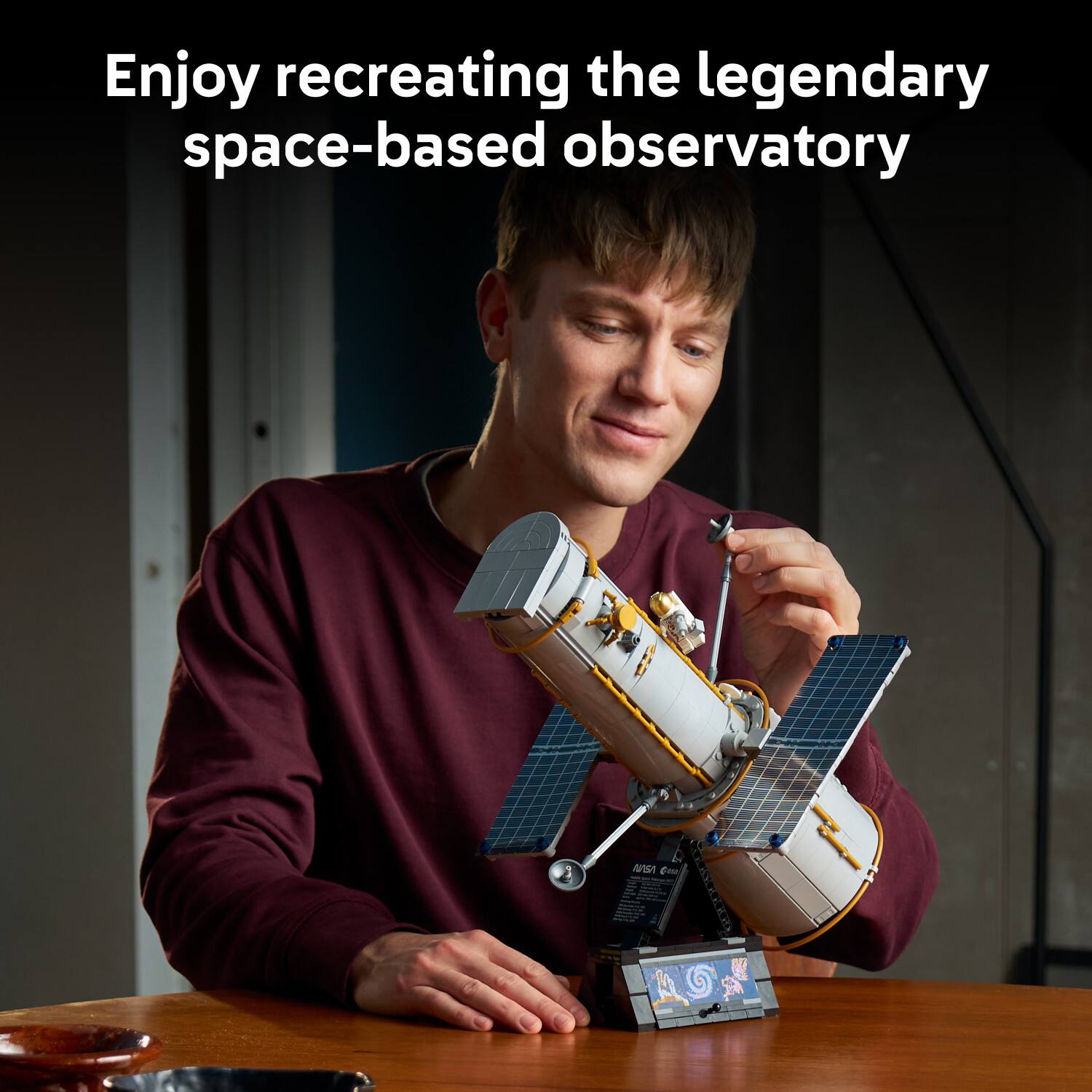 Enjoy recreating the legendary space-based observatory