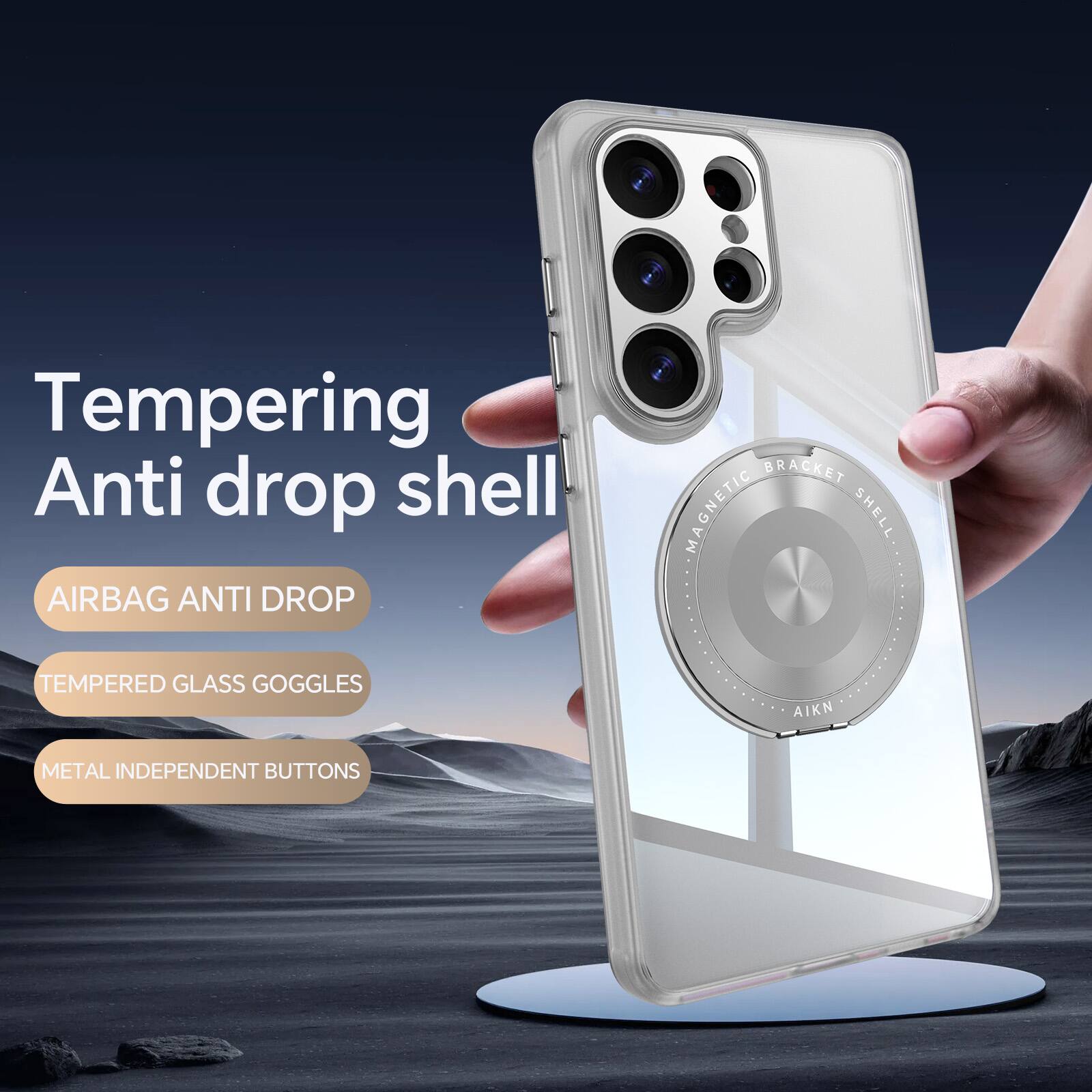 Tempering Anti drop shell  
AIRBAG ANTI DROP  
BRACKET MAGNETIC SHELL  
TEMPERED GLASS GOGGLES  
AIKN METAL INDEPENDENT BUTTONS