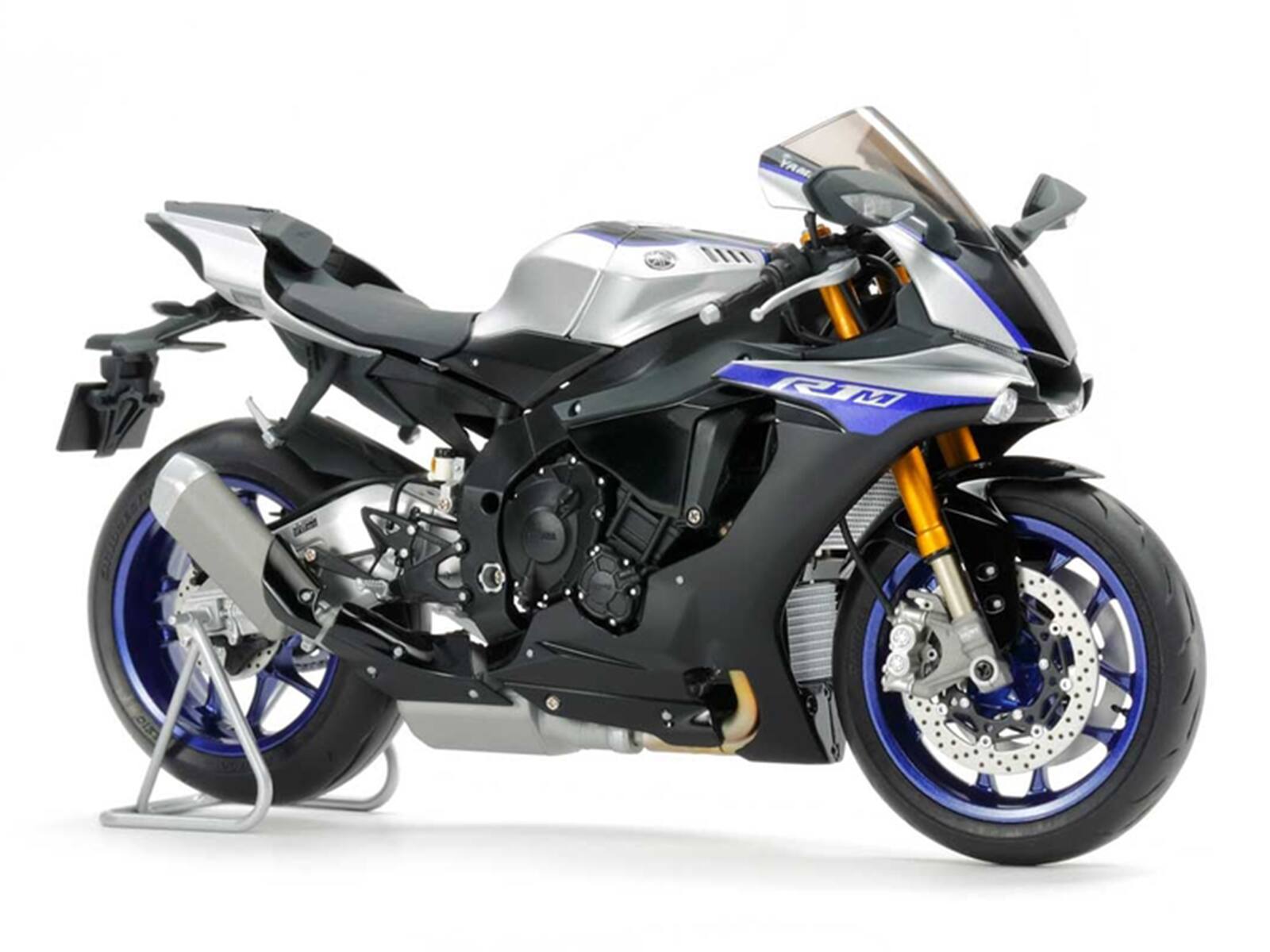 Alt View 1. Tamiya - Model Kit Yamaha YZF-R1M Motorcycle 1/12 Scale Model by Tamiya.