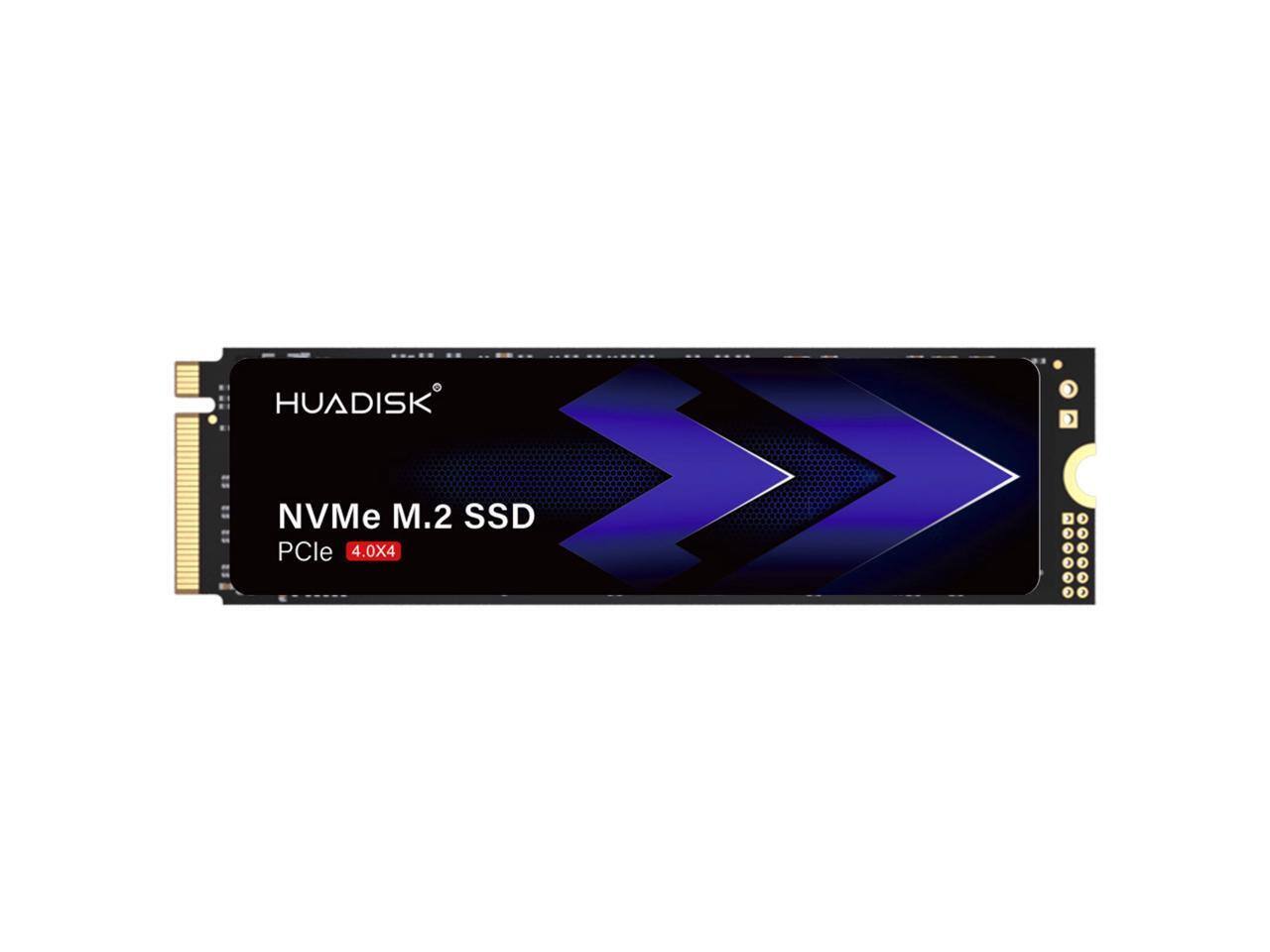 HUADISK - 1TB M.2 Gen4 NVMe SSD, 2280, 3D NAND for PS5/PC/Laptops