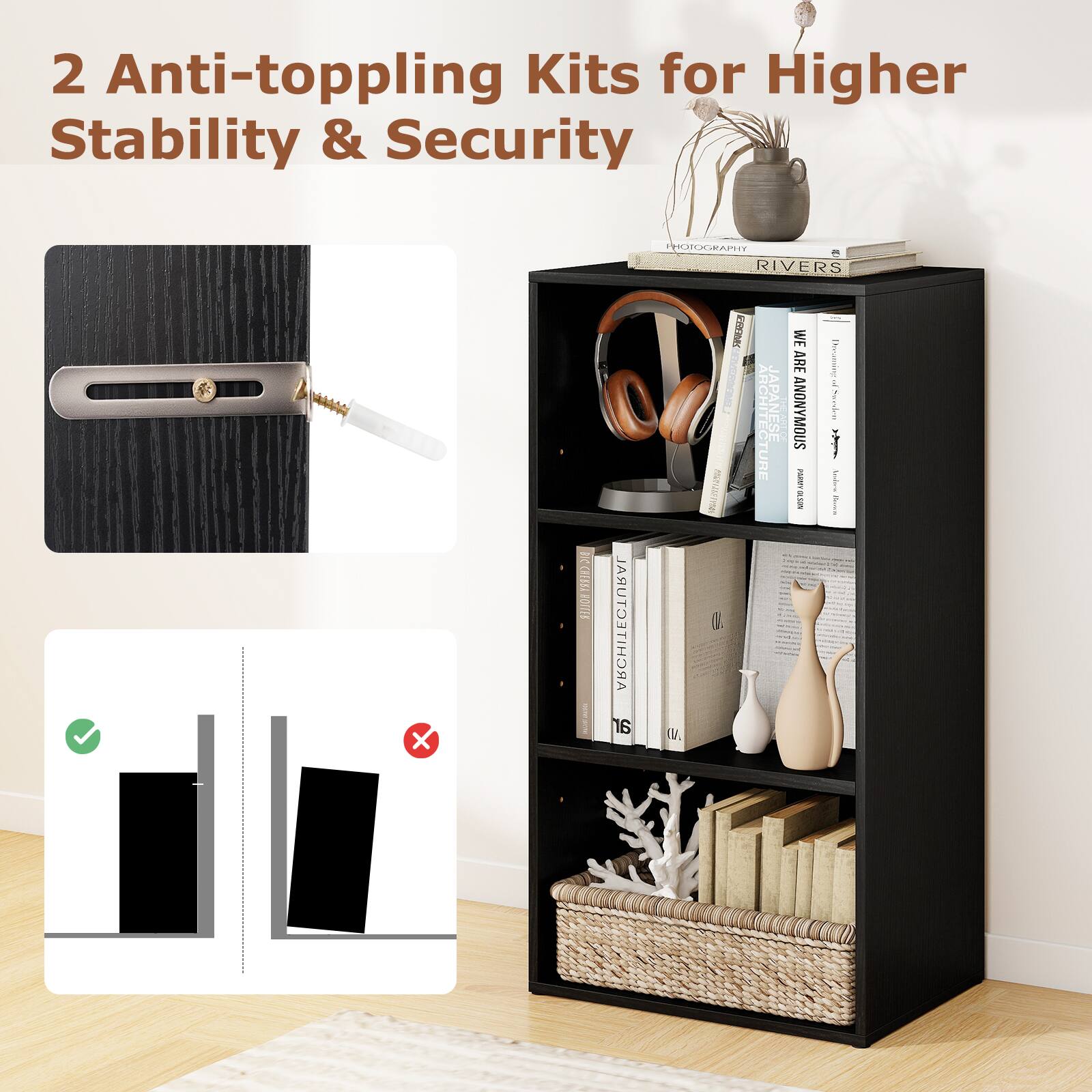 2 Anti-toppling Kits for Higher Stability & Security

2 Anti-toppling Kits for Higher Stability & Security

WE ARE ANONYMOUS
JAPANESE ANONYMOUS ARCHITECTURE

RIVERS

PHOTOGRAPHY

VICTORIAN

16