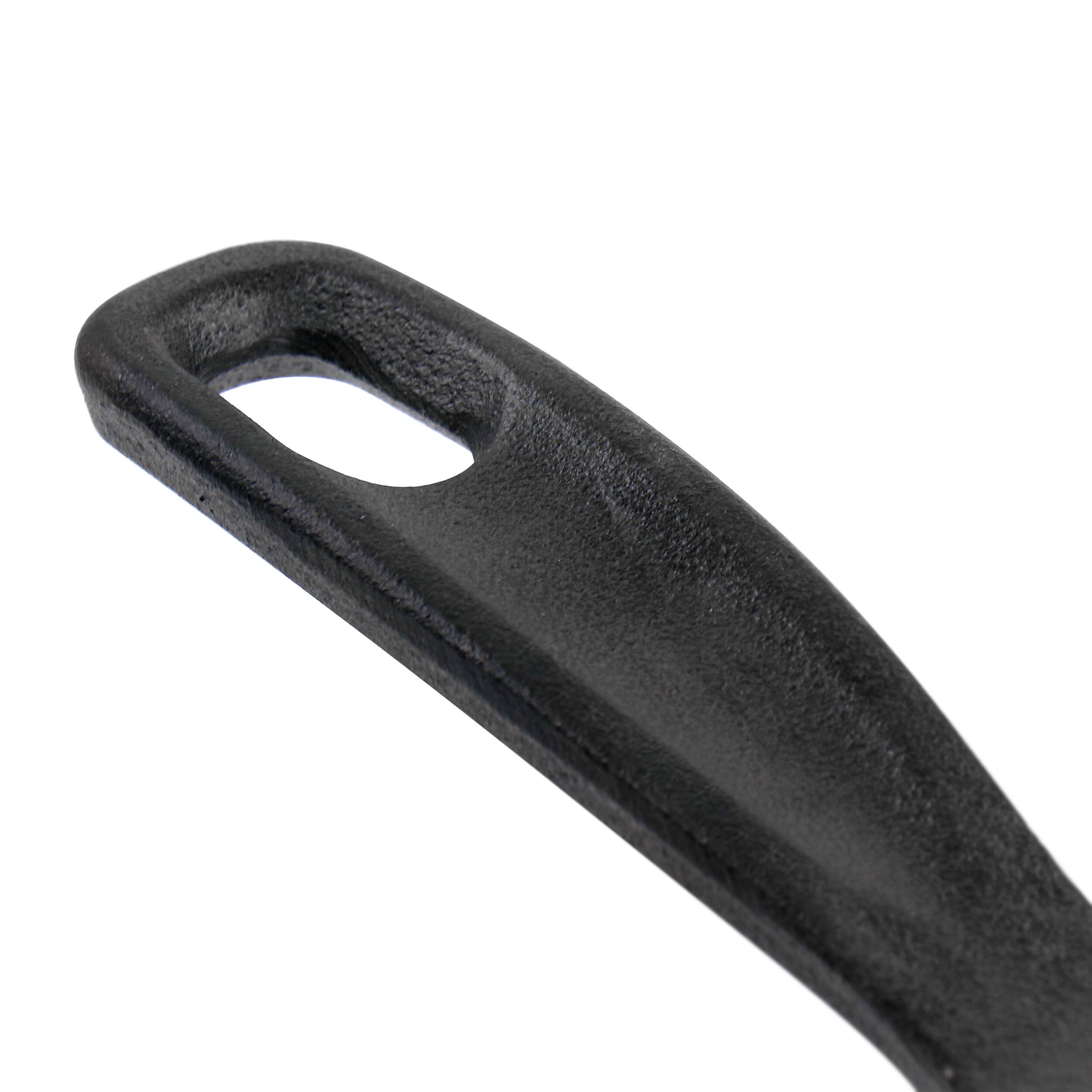 Alt View 5. Oster - Oster Castaway 10 Inch Square Cast Iron Grill Pan with Pouring Spouts - Black.